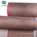 veik Conveyor Plain Weave Wire PTFE Mesh Belt With Red Skived reinforcement